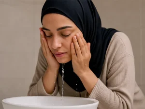 حکم شرعی وضو بعد از کاشت ابرو