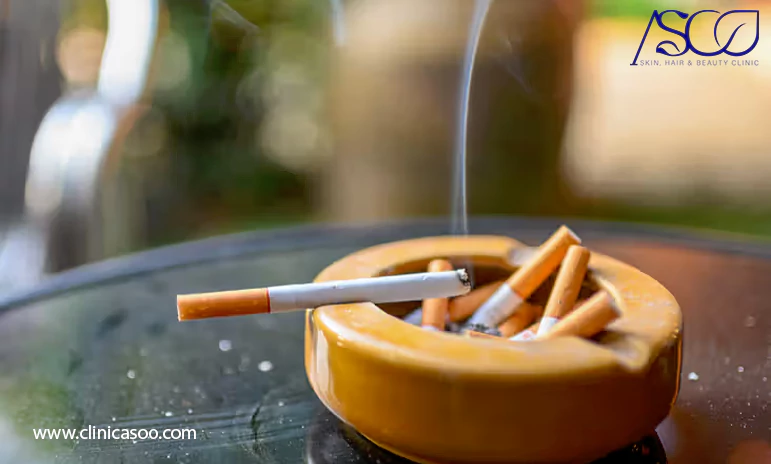 عوارض کشیدن سیگار و قلیان بعد از کاشت ابرو